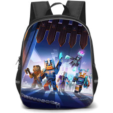 Minecraft Backpack StudentPack - Characters Battle Fierce