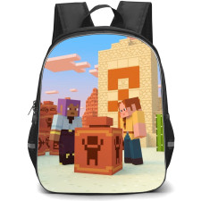 Minecraft Backpack StudentPack - Characters Dessert Block