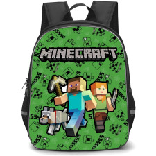 Minecraft Backpack StudentPack - Characters Series Logo Sticker