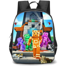 Minecraft Backpack StudentPack - Minecraft Dungeons Fauna Flaire Poster
