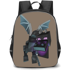 Minecraft Ender Dragon Backpack StudentPack - Ender Dragon Block Art Sticker