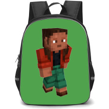 Minecraft Noor Backpack StudentPack - Noor Walking Portrait Sticker