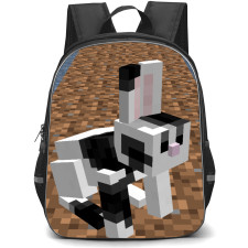 Minecraft Toast Backpack StudentPack - Toast Portrait In Dirt Block