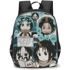 Miss Kobayashi's Dragon Maid Elma Backpack School Bag StudentPack - Elma Phrase Comic Collage Poster