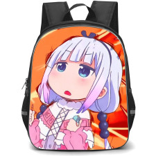 Miss Kobayashi's Dragon Maid Kanna Kamui Backpack School Bag StudentPack - Kanna Kamui Smug Portrait Poster