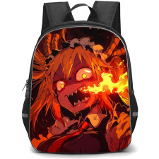 Miss Kobayashi's Dragon Maid Tohru Backpack School Bag StudentPack - Tohru Fire Power Fierce Portrait