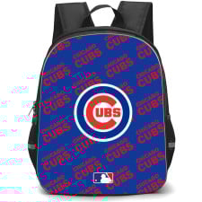 MLB Chicago Cubs Backpack StudentPack - Chicago Cubs Medley Monogram Wordmark