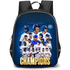 MLB Backpack StudentPack - MLB Los Angeles Team Champions Poster