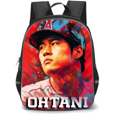 Shohei Ohtani Backpack Student Pack - Name Portrait Cartoon Art