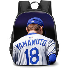 Yamamoto Yoshinobu Backpack School Bag StudentPack - Back Jersey Portrait