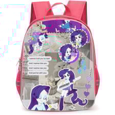 My Little Pony Equestria Girls Rarity Backpack StudentPack - Rarity Collage