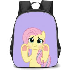 My Little Pony Fluttershy Backpack School Bag StudentPack - Fluttershy Hands Up Blush Portrait