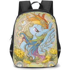 My Little Pony Rainbow Dash Backpack School Bag StudentPack - Rainbow Dash Trading Card Poster