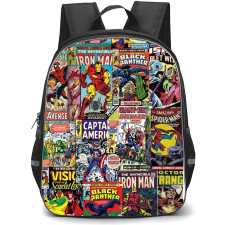 Marvel Backpack StudentPack - Characters Comic Book Collage