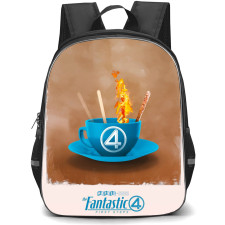 The Fantastic Four Backpack StudentPack - The Fantastic Four First Steps In 2025 Blue Cup Poster
