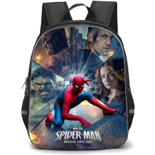 Spider-Man Brand New Day Backpack School Bag StudentPack - Spider-Man Brand New Day Characters Glass Crack Poster