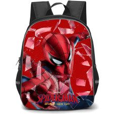 Spider-Man Brand New Day Backpack School Bag StudentPack - Spider-Man Brand New Day Shattered Glass Series Poster