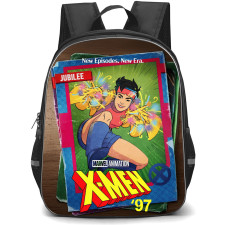 X-Men 97 Jubilee Backpack School Bag StudentPack - Jubilee Vintage Trading Card