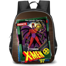 X-Men 97 Magneto Backpack School Bag StudentPack - Magneto Vintage Trading Card