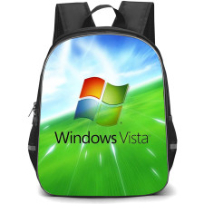 Microsoft Windows Backpack School Bag StudentPack - Microsoft Windows Vista Official Wallpaper Poster
