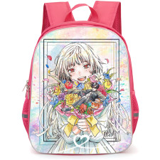 Marriagetoxin Mei Kinosaki Backpack School Bag StudentPack - Mei Kinosaki Bouquet Of Flowers Portrait