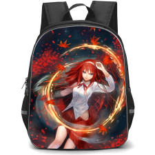 Melty Blood Akiha Vermillion Backpack School Bag StudentPack - Akiha Vermillion Fierce Portrait