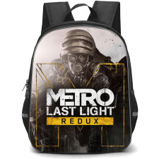 Metro Last Light Redux Artyom Backpack School Bag StudentPack - Metro Last Light Redux Artyom Game Cover
