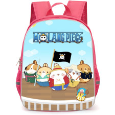 Molang Backpack School Bag StudentPack - Characters Pirate One Piece Poster