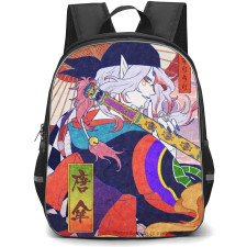 Mononoke The Movie Medicine Seller Backpack School Bag StudentPack - Medicine Seller Back Side Portrait