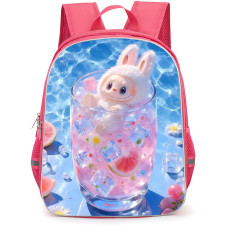 The Monsters Labubu Backpack School Bag StudentPack - Refresh Drinking Portrait