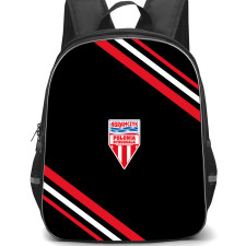 Polonia Bydgoszcz Backpack School Bag StudentPack - Polonia Bydgoszcz Large Logo With Stripe