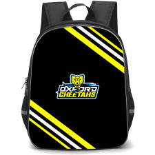 Oxford Cheetahs Backpack School Bag StudentPack - Oxford Cheetahs Large Logo With Stripe