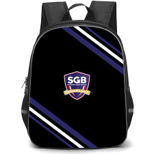 SGB Premiership Backpack School Bag StudentPack - SGB Premiership Large Logo With Stripe