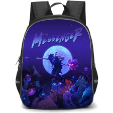 The Messenger Backpack School Bag StudentPack - The Messenger Fighting Demons Game Poster
