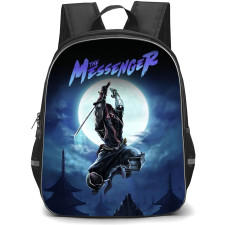 The Messenger Backpack School Bag StudentPack - The Messenger Night Moon Attack Poster