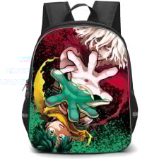 My Hero Academia Backpack StudentPack - Izuku Midoriya Tomura Shigaraki Upside Down