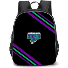 Southwest Kansas Storm Backpack School Bag StudentPack - Southwest Kansas Storm Large Logo With Stripe