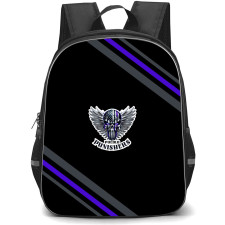 Pueblo Punishers Backpack School Bag StudentPack - Pueblo Punishers Large Logo With Stripe