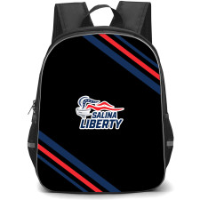 Salina Liberty Backpack School Bag StudentPack - Salina Liberty Large Logo With Stripe