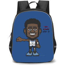 NBA Anthony Edwards Backpack StudentPack - Anthony Edwards Minnesota Timberwolves Chibi Art Sticker