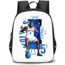 NBA Anthony Edwards Backpack StudentPack - Anthony Edwards Minnesota Timberwolves Sitting At Team Store Sticker