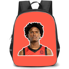 NBA Amen Thompson Backpack StudentPack - Amen Thompson Portrait Illustration Art Sticker
