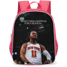 NBA Jalen Brunson Backpack StudentPack - Jalen Brunson Everything Happens For A Reason Poster
