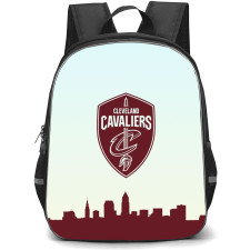 NBA Cleveland Cavaliers Backpack StudentPack - Cleveland Cavaliers Silhoutte Art Logo