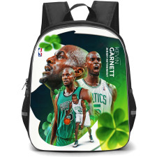 NBA Kevin Garnett Backpack StudentPack - Kevin Garnett Boston Celtics 5 Jersey Retirement Poster
