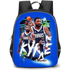 NBA Kyrie Irving Backpack StudentPack - Kyrie Irving Portrait Collage Palm Poster