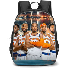 NBA New York Knicks Backpack StudentPack - New York Knicks All 5 Knicks Starters Poster