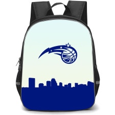 NBA Orlando Magic Backpack StudentPack - Orlando Magic Watercolor Art Logo