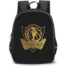 NBA Dallas Mavericks Backpack StudentPack - Dallas Mavericks Silhoutte Art Logo