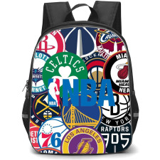 NBA San Antonio Spurs Backpack StudentPack - San Antonio Spurs Silhoutte Art Logo